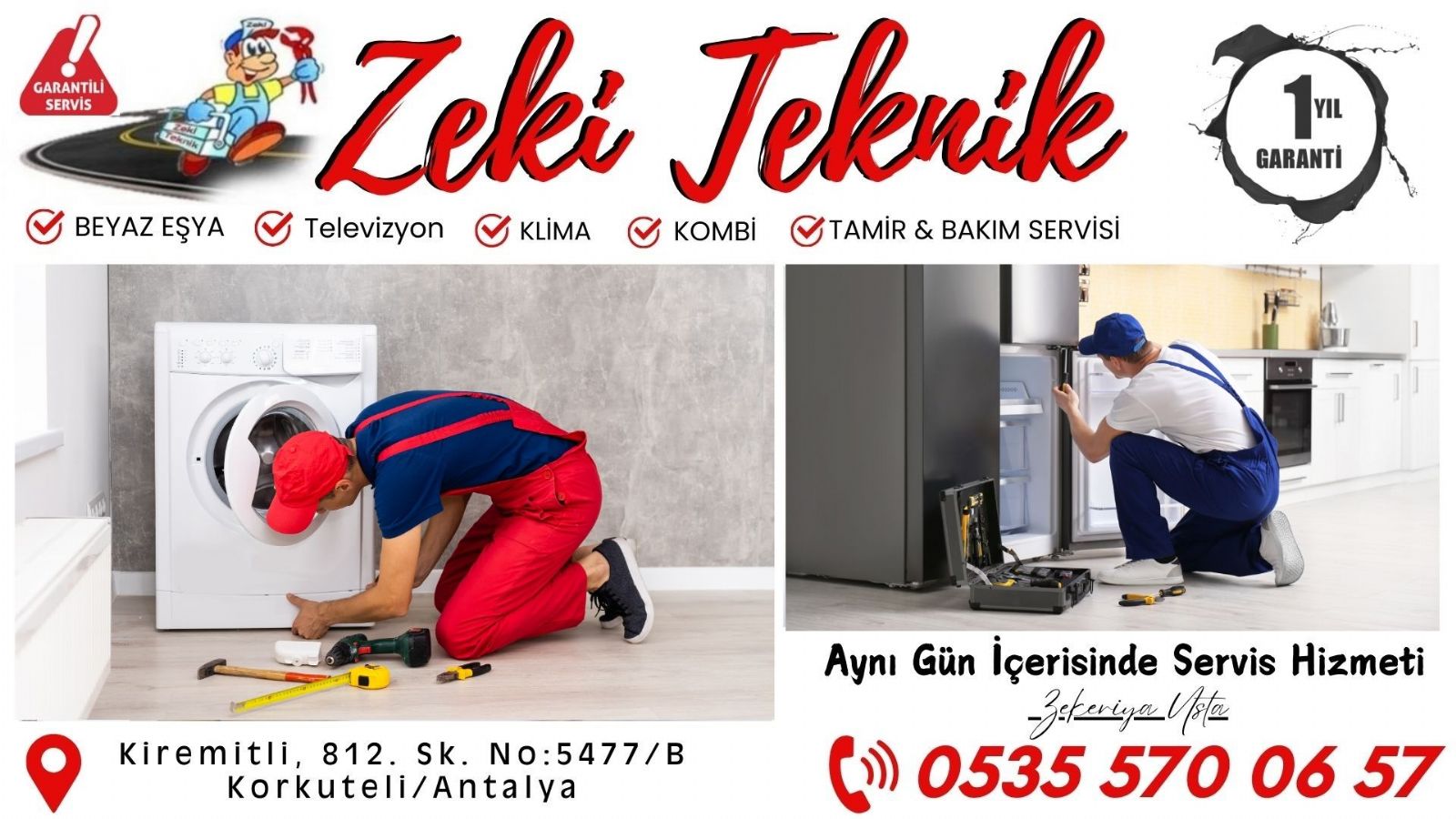 Korkuteli Bosch Servisi
